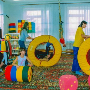 Детская комната в санатории Дубовая роща в городе Железноводске - фотография