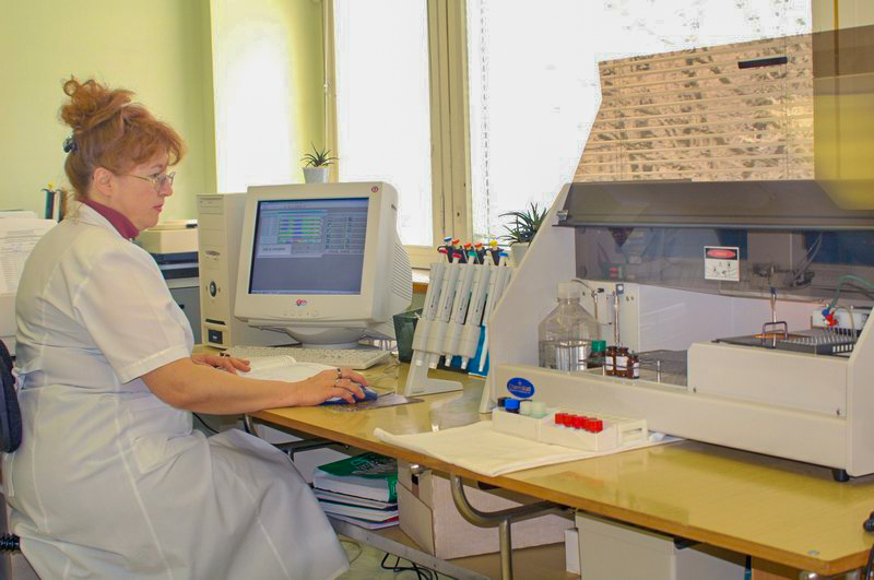 Лабораторные исследования в санатории Дубовая роща в городе Железноводске - фотография