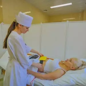 Лечебные процедуры в санатории Дубовая роща в городе Железноводске - фотография